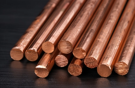 Copper pipes scrap